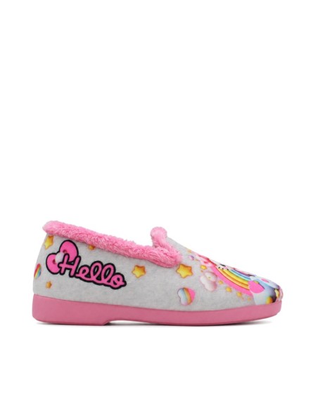 Zapatilla de casa cerrada niña invierno Hello Kitty