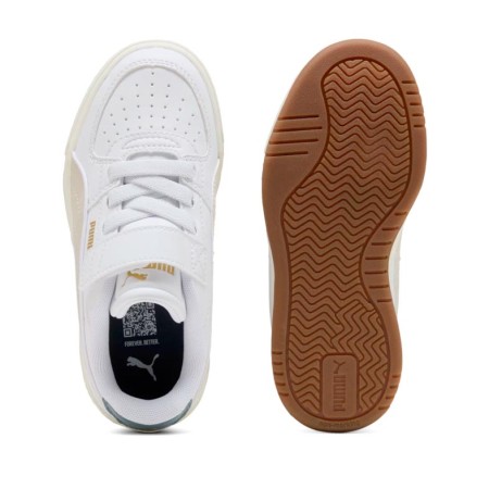 Puma Caven III Retro niño blanca y beige