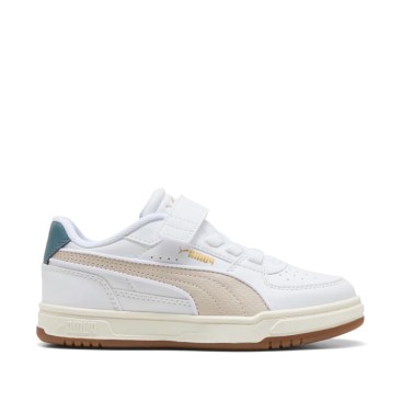 Puma Caven III Retro AC+ PS blanca para niño