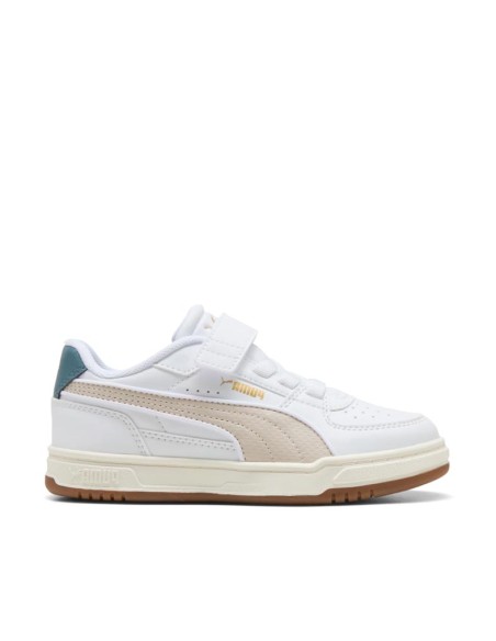 Puma Caven III Retro AC+ PS blanca para niño