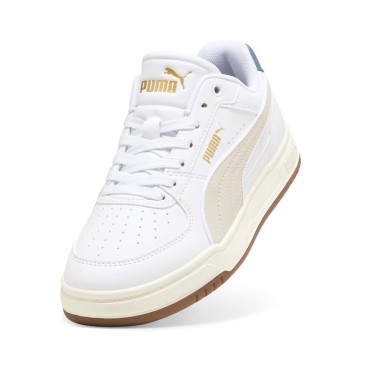 Puma Caven III blanca junior con cordones