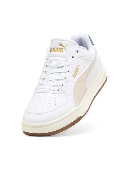 Puma Caven III blanca junior con cordones