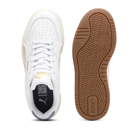 Suela Puma Caven III Retro JR blanca