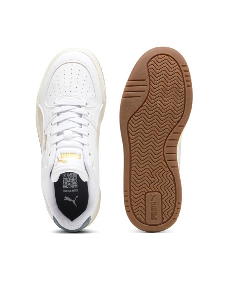 Suela Puma Caven III Retro JR blanca
