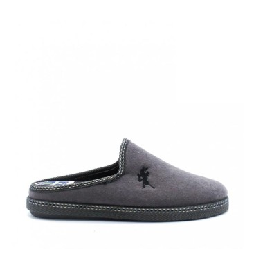 Zapatilla hombre estar por casa gris modelo 791