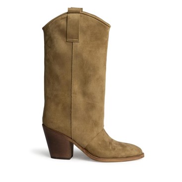 Bota campera camel mujer Corina M6781 vista lateral