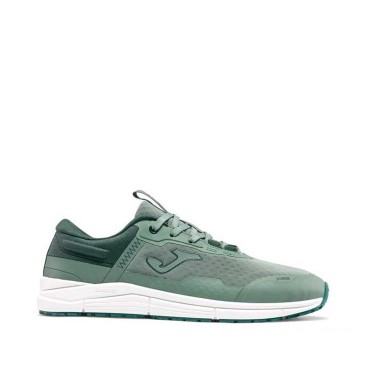 zapatillas barefoot hombre verdes joma neron lateral