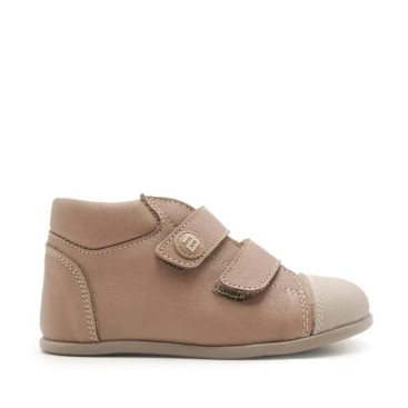 Botines Bebé Taupe Respetuosos