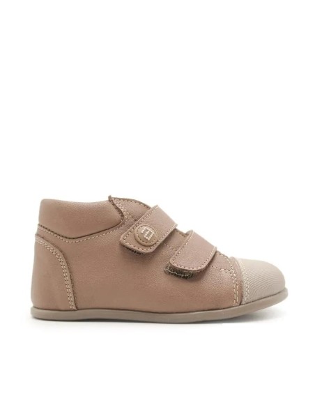 Botines Bebé Taupe Respetuosos