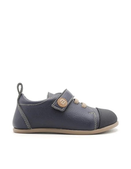 zapato respetuoso niño azul marino andanines