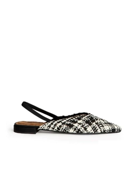 Zapatos calados mujer bicolor