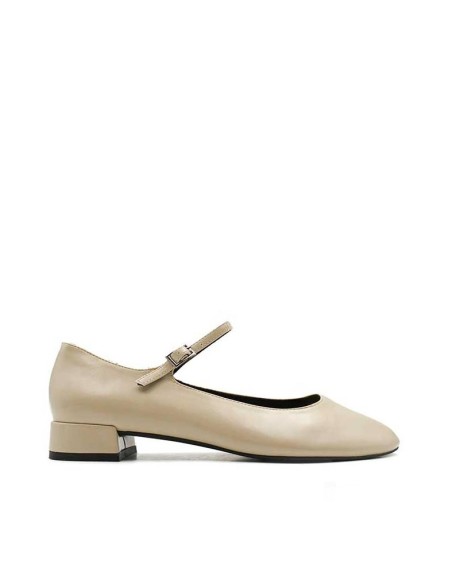 merceditas beige de mujer