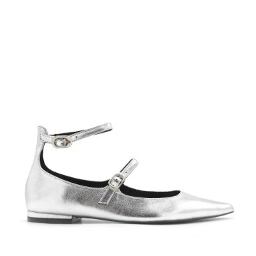 zapatos mary jane plata