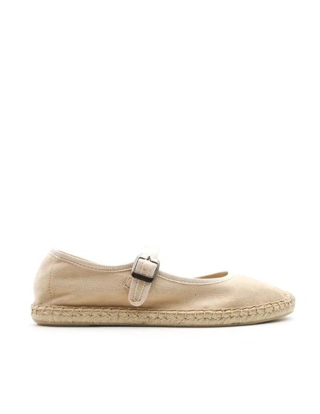 merceditas de esparto​ beige de mujer