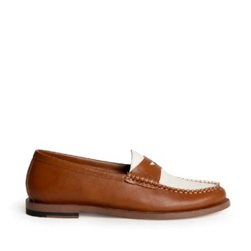 zapatos mocasines de mujer camel