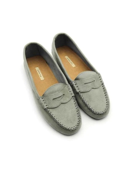 mocasin mujer verde​