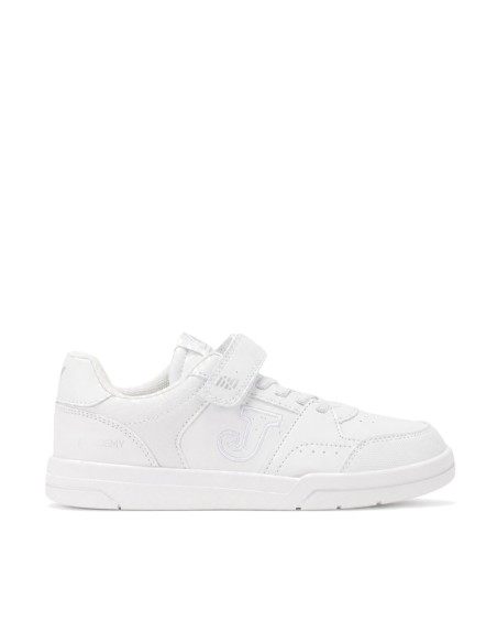 Zapatilla barefoot Joma Academy blanca junior vista lateral