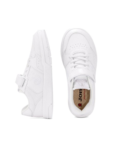 Zapatilla barefoot blanca Joma Academy vista superior