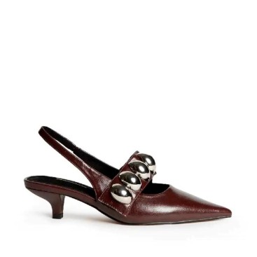 zapatos granates mujer