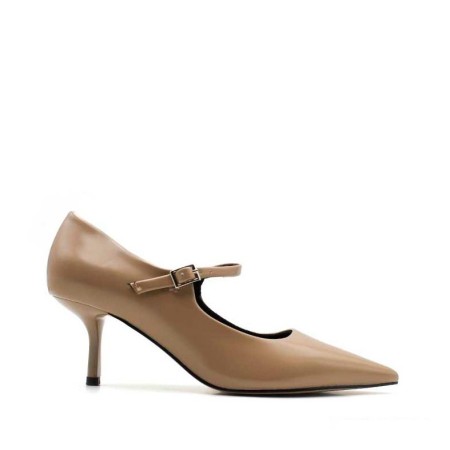 Zapato salón taupe Corina