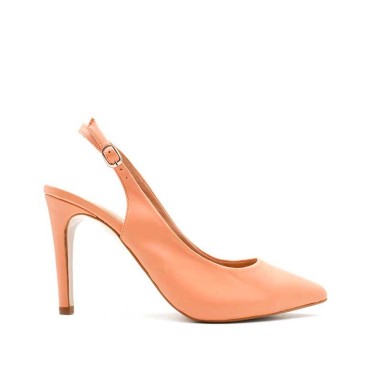 zapato tacón coral piel mujer destalonado