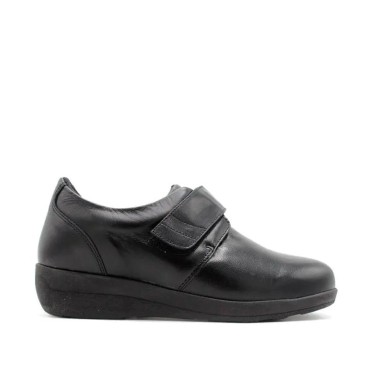 Zapatos de confort para mujer con cuña y velcro