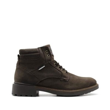 Bota marrón de hombre urbana con cordones