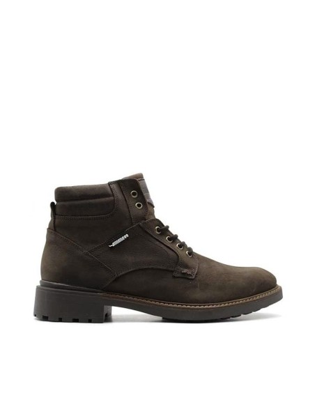 Bota marrón de hombre urbana con cordones