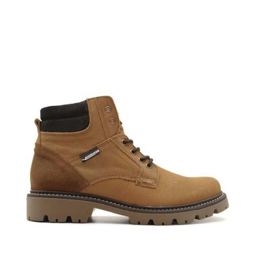 Botas De Piel Camel Hombre