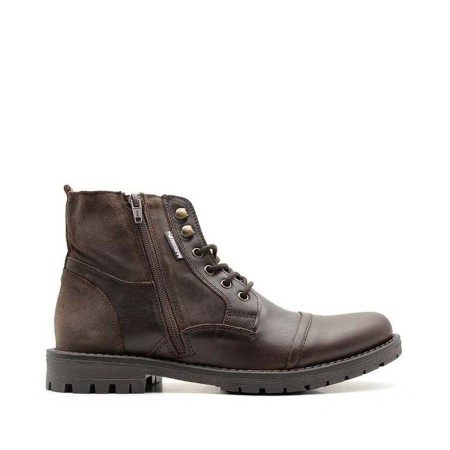 Bota piel Munt Marrón