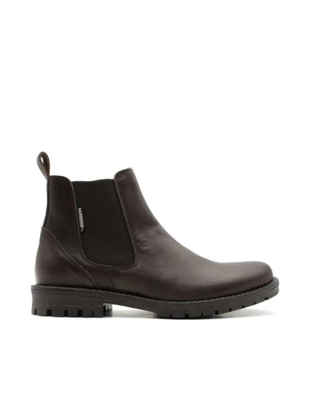 Bota Chelsea Hombre Marrón Piel