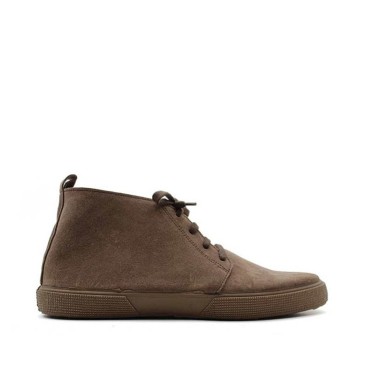 Botines de piel serraje hombre