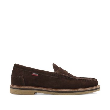 mocasin serraje marron hombre