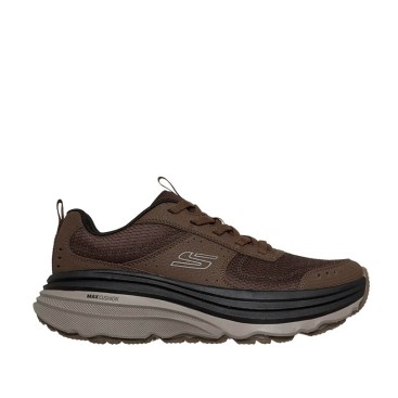 Skechers Max Cushioning Zirrus Zirrostratus marrón hombre vista lateral