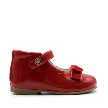 Zapatos charol rojo niña