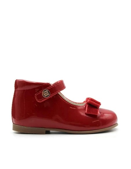Zapatos charol rojo niña