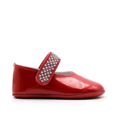 Zapatos bebé charol rojo