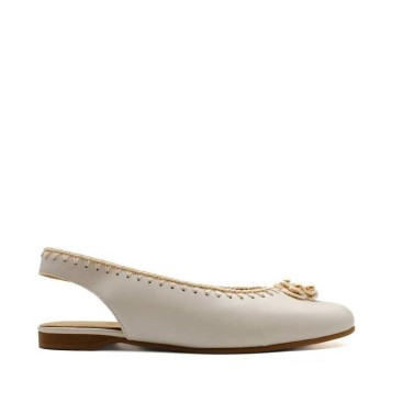 Zapatos niña comunión destalonados de piel Andanines
