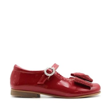 Merceditas Rojas Niña charol rojo