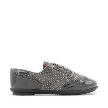 Blucher Niña gris