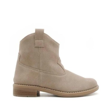 botines niña serraje cowboy