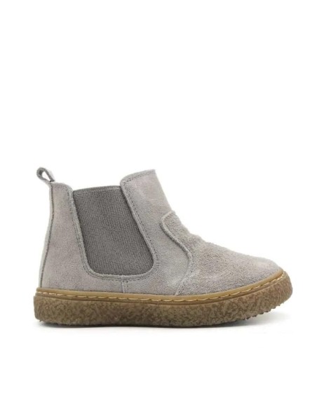 Botines niño serraje grises