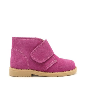 botín safari fucsia para niña