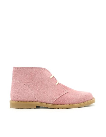 calzado safari rosa para niña