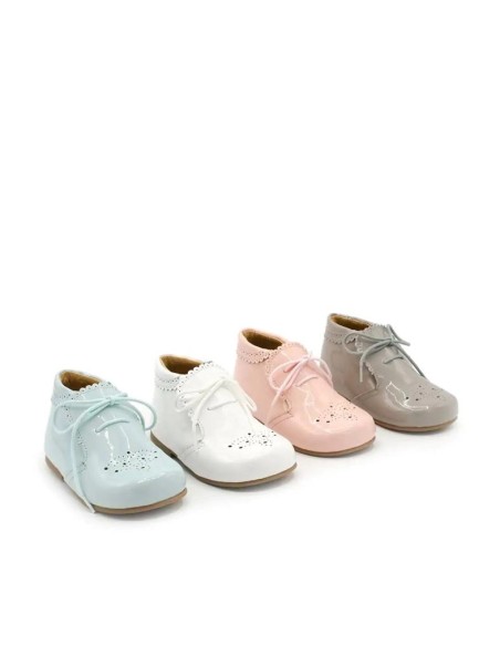 zapato abotinado unisex