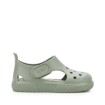 Sandalias cangrejera barefoot Igor verde