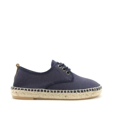 zapato esparto niño​ azul marino