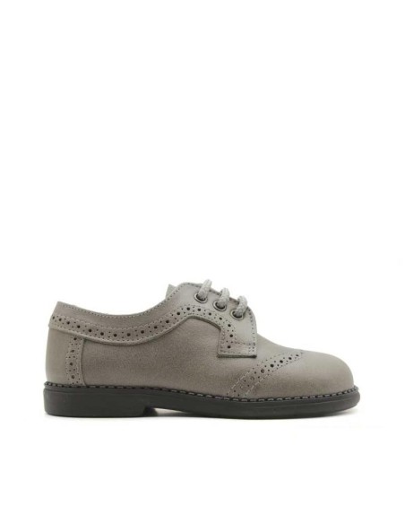Zapatos ceremonia niño gris