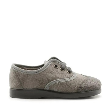 zapatos blucher bebe​ gris