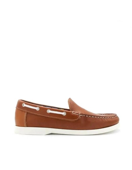mocasines hombre camel de piel